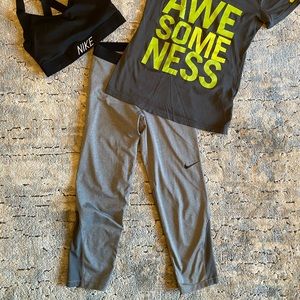 Nike cropped running pants